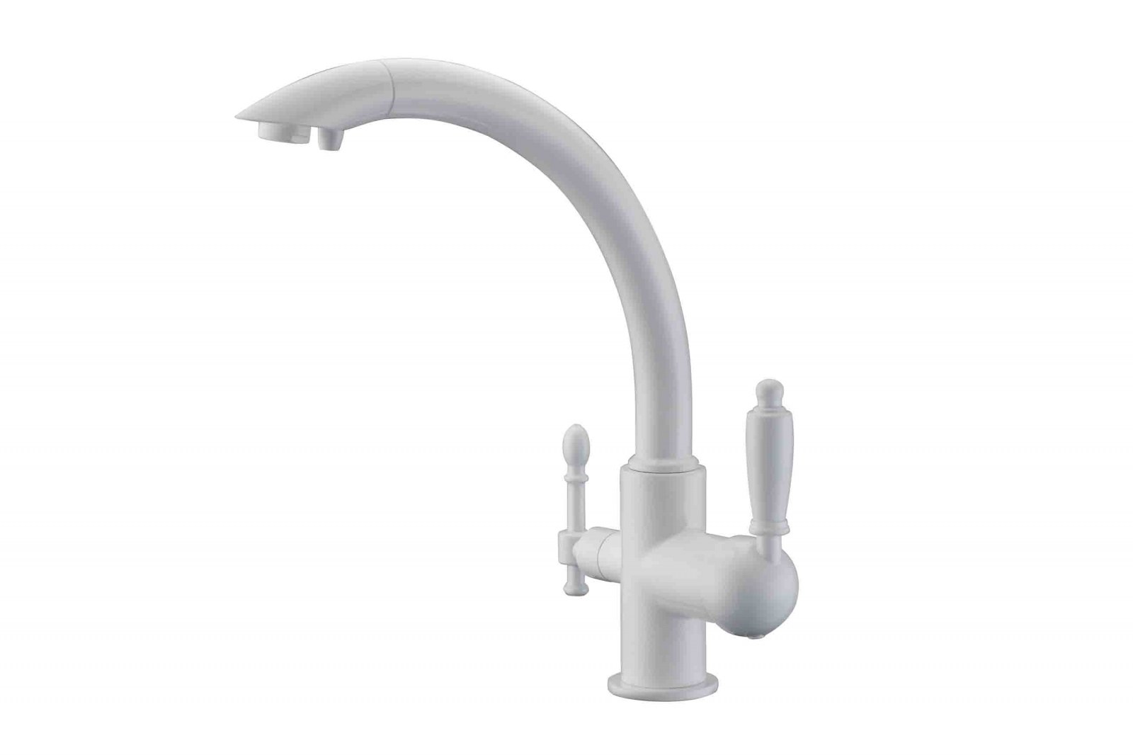 Смеситель с фильтром ZorG ZR 314 YF-33 WHITE