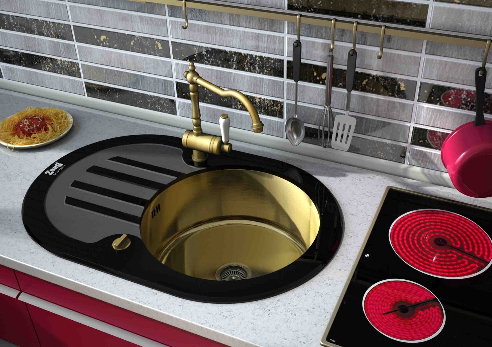 Мойка ZorG INOX GL-7851-OV BLACK BRONZE