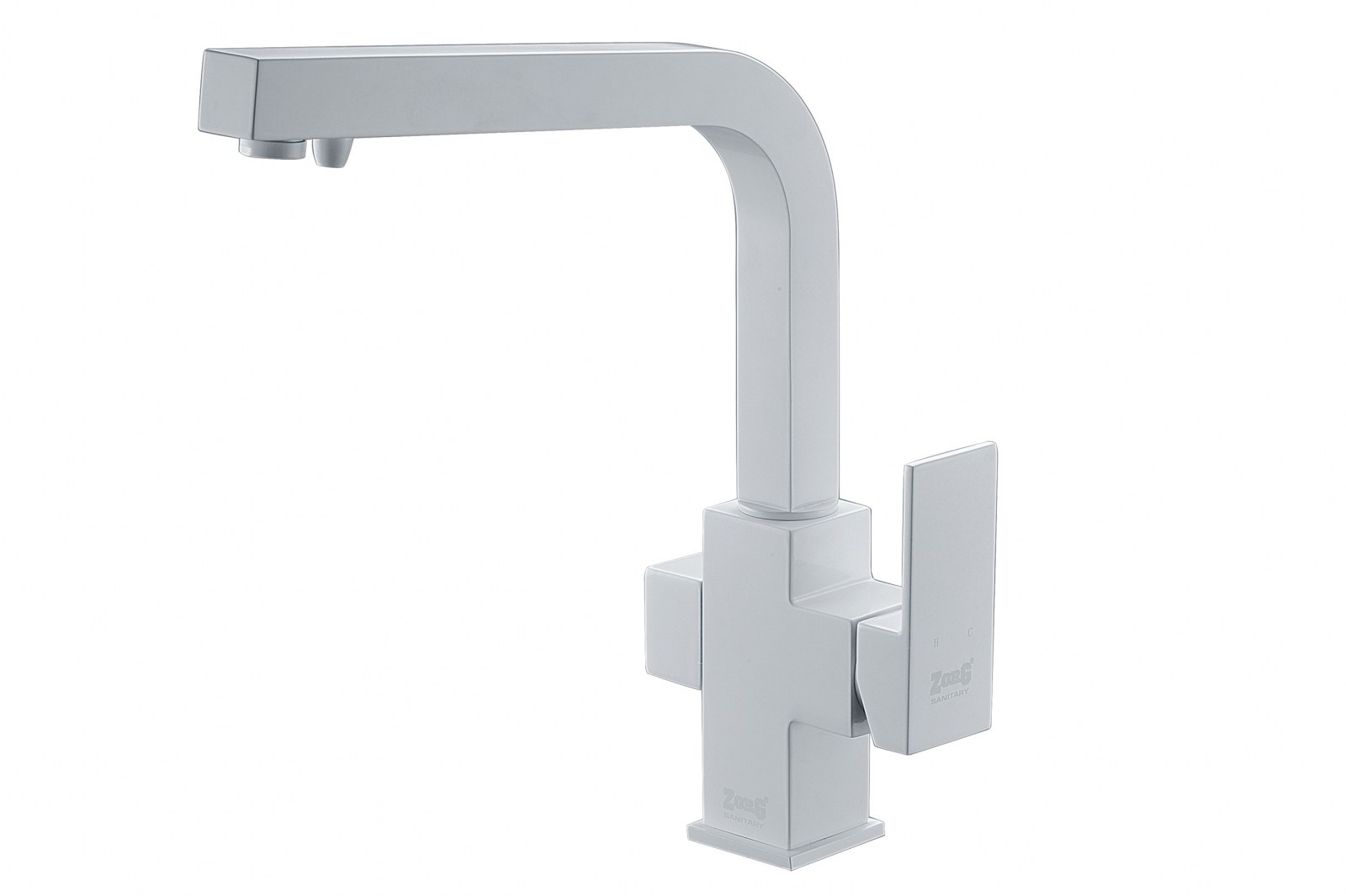 Смеситель с фильтром ZorG ZR 311 YF-WHITE