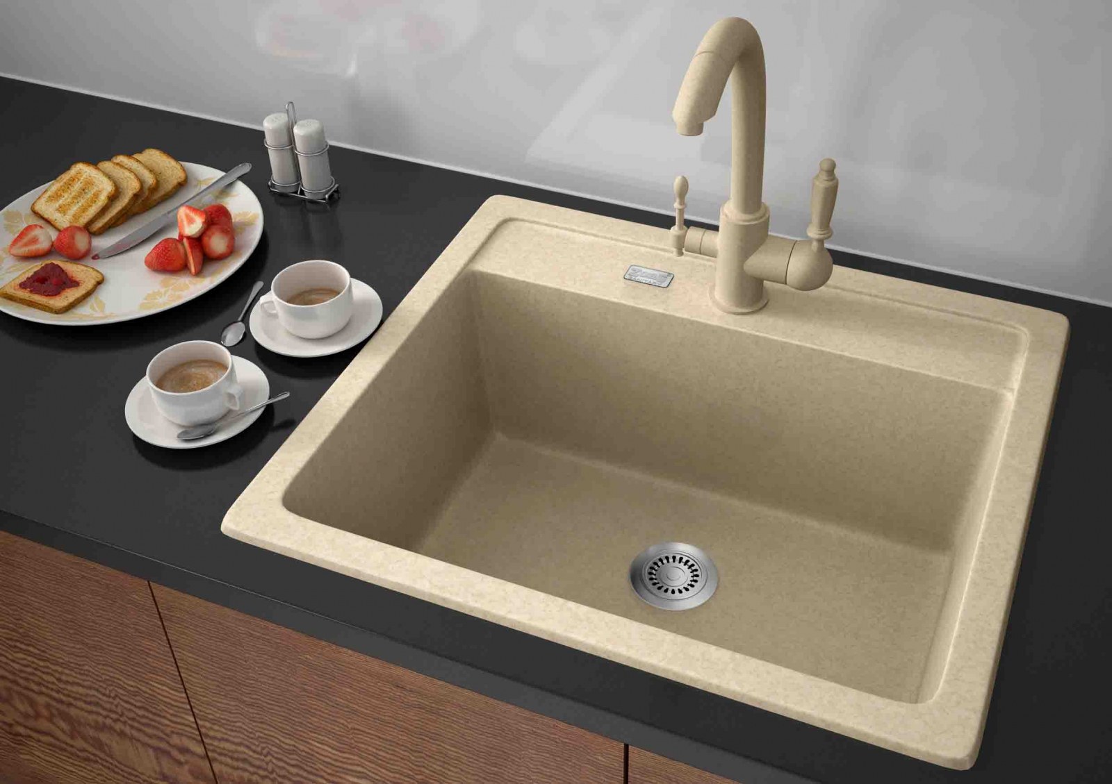 Мойка для кухни ZorG GZR-5750 GALLA Песочный