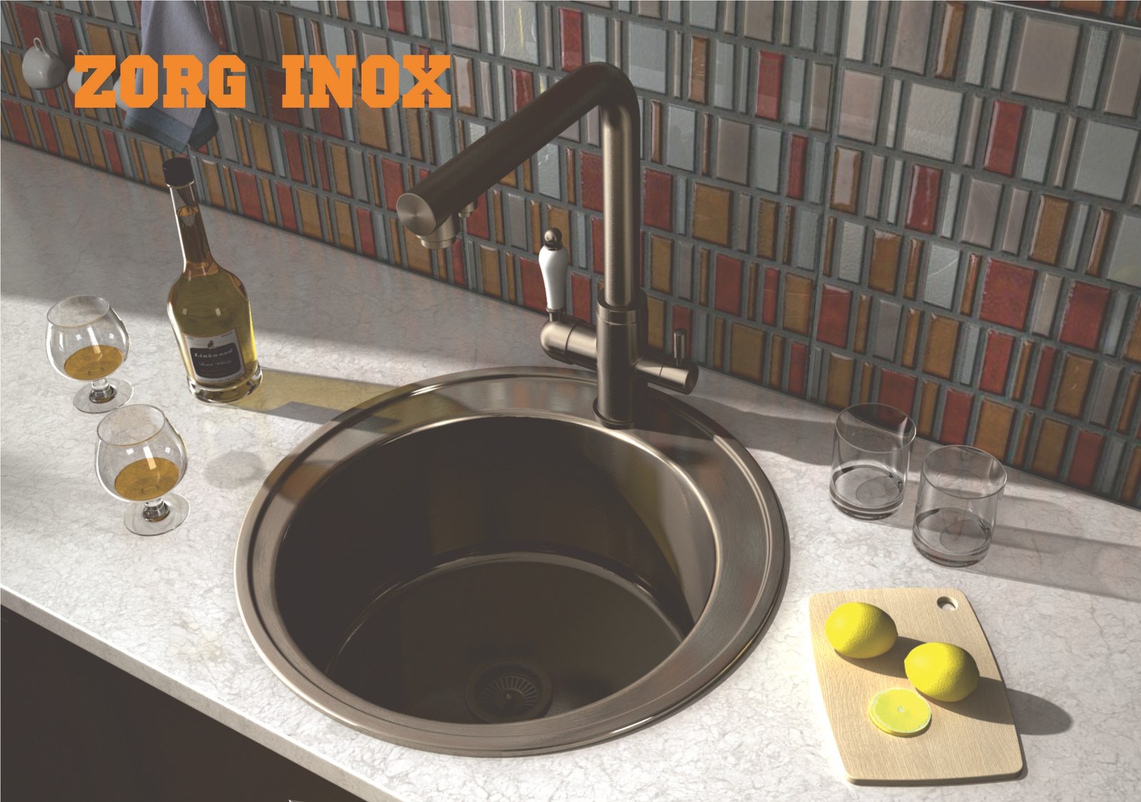 Мойка ZorG INOX SZR 510 Silver