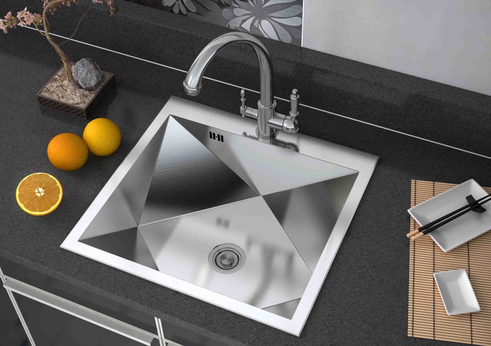 Мойка кухонная ZorG INOX X-5451