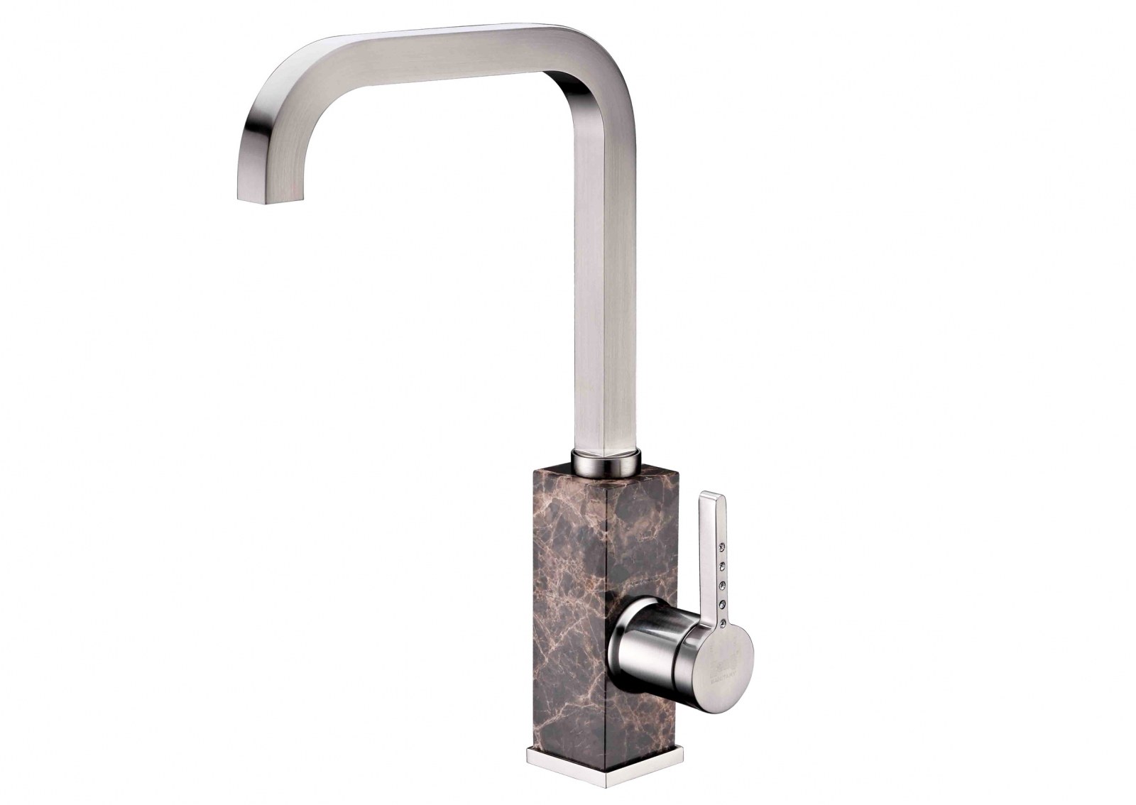 Смеситель для кухни ZorG ZR 370 Y MOCCO NICKEL