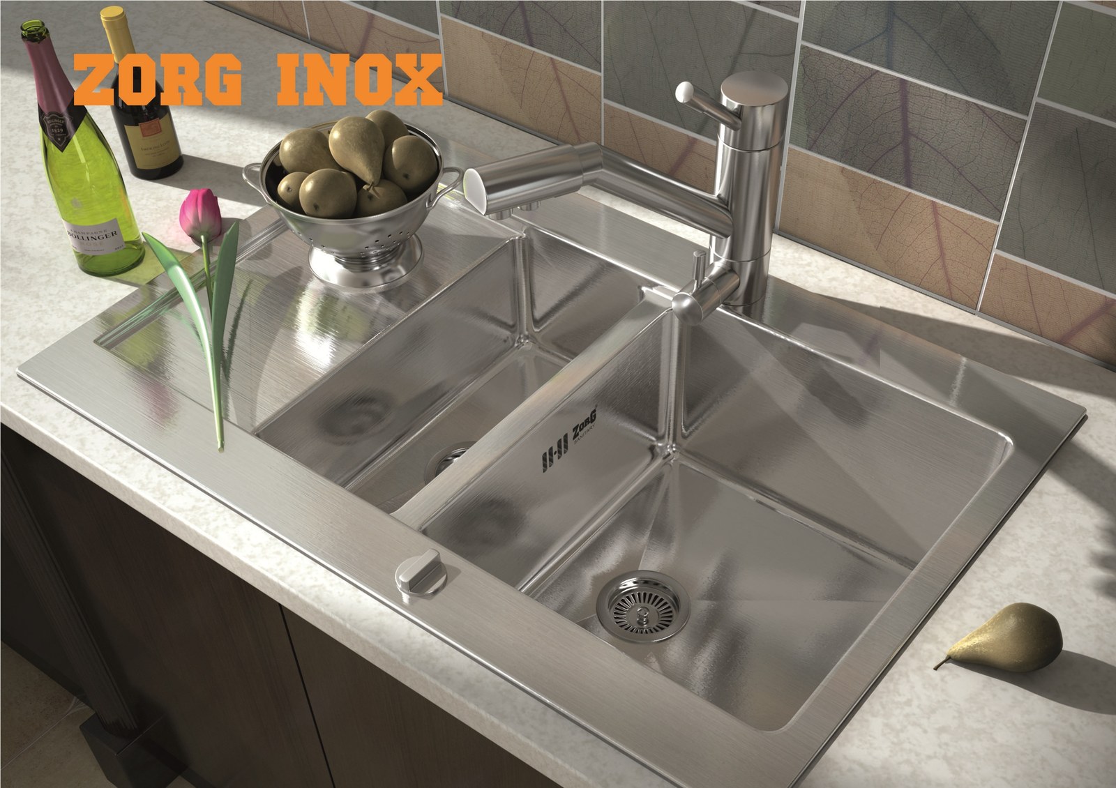 Мойка ZorG INOX RX-7851-2-ХХ