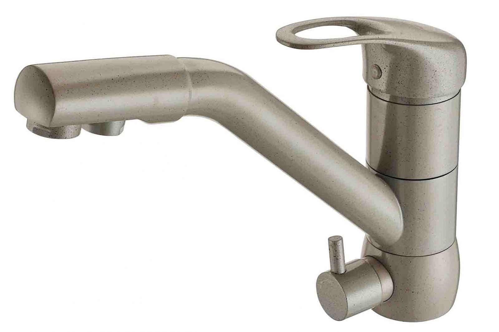 Смеситель для фильтра ZorG ZR 400 KF-12 СЕРЫЙ БЕЖ CLEAN WATER