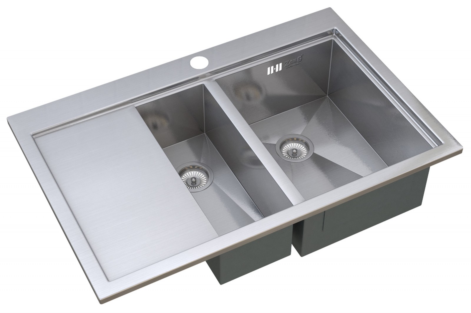Кухонная мойка ZorG INOX ZM X 7852-2-R MASTER LUMEN