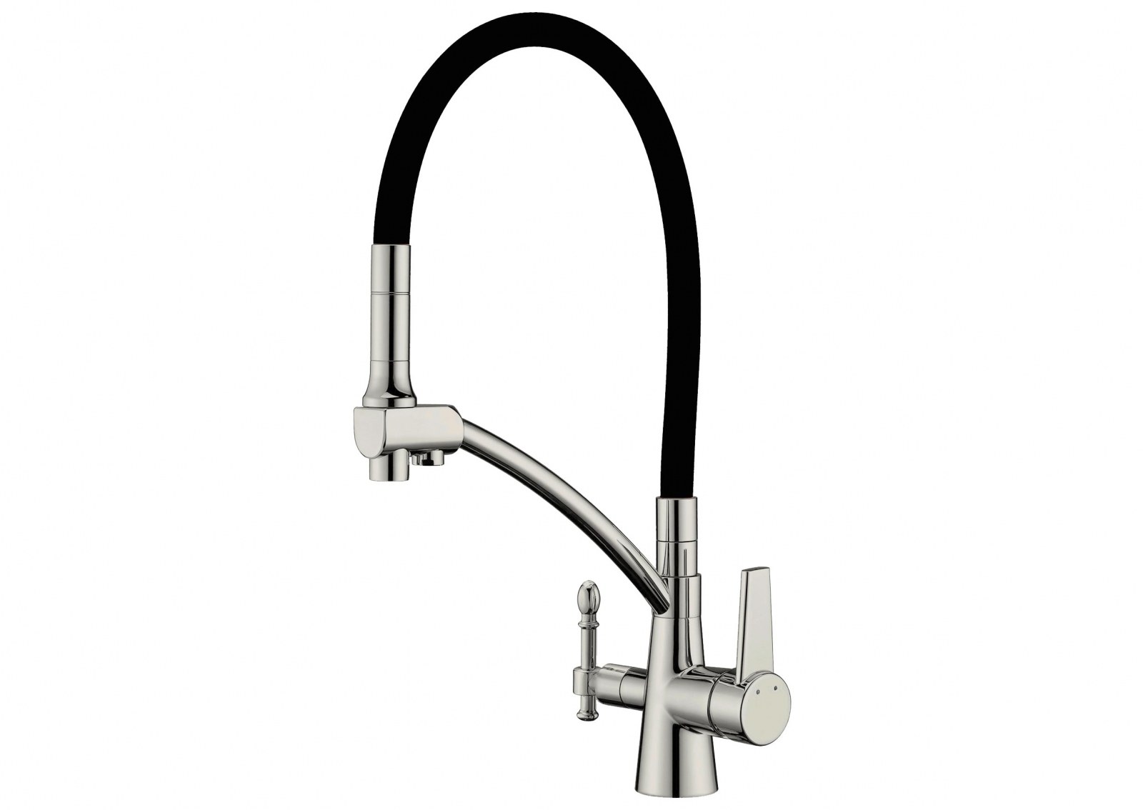 Смеситель для кухни с фильтром ZorG ZR 338-6 YF SATIN