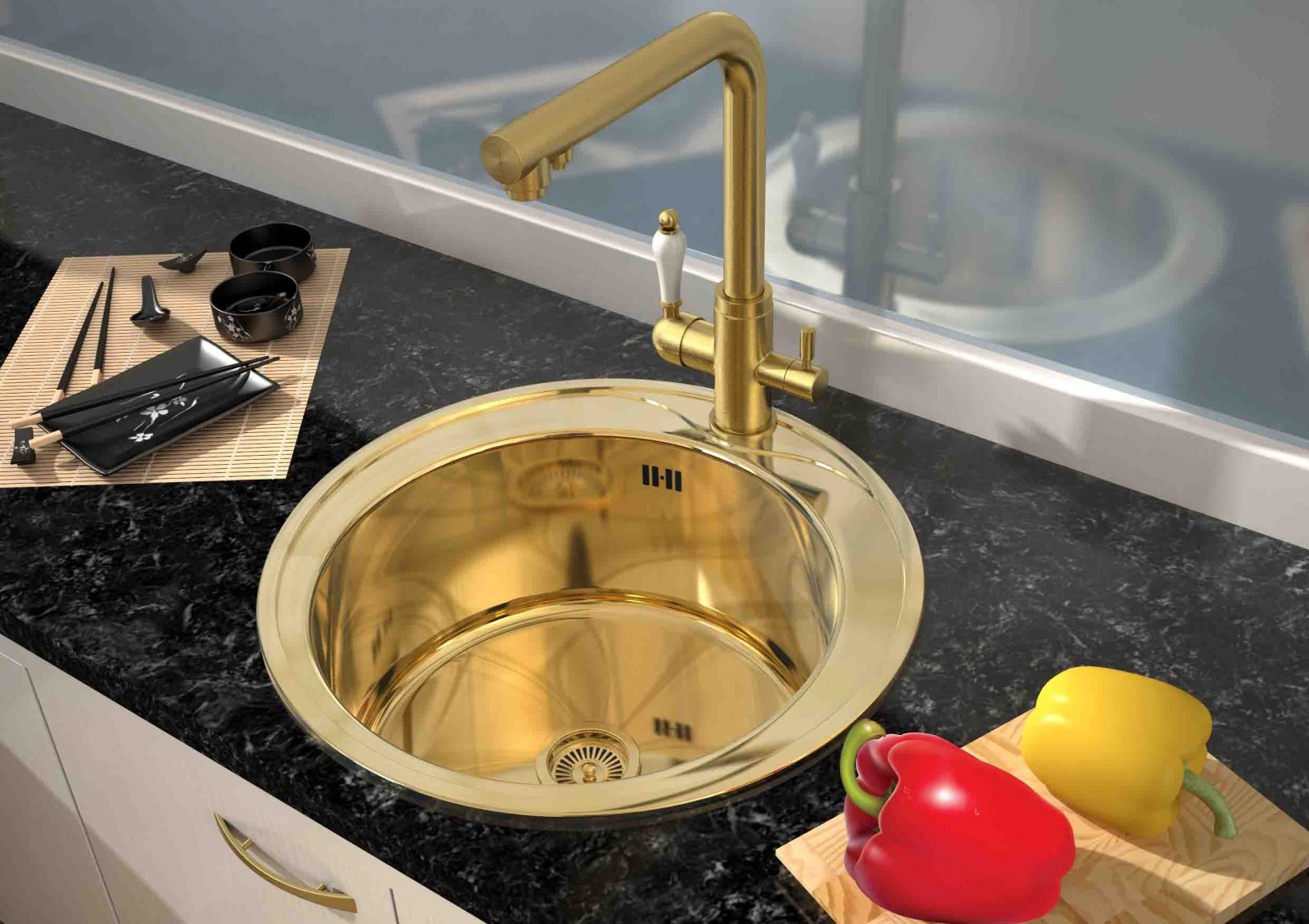Мойка ZorG INOX SZR 510/205 Gold