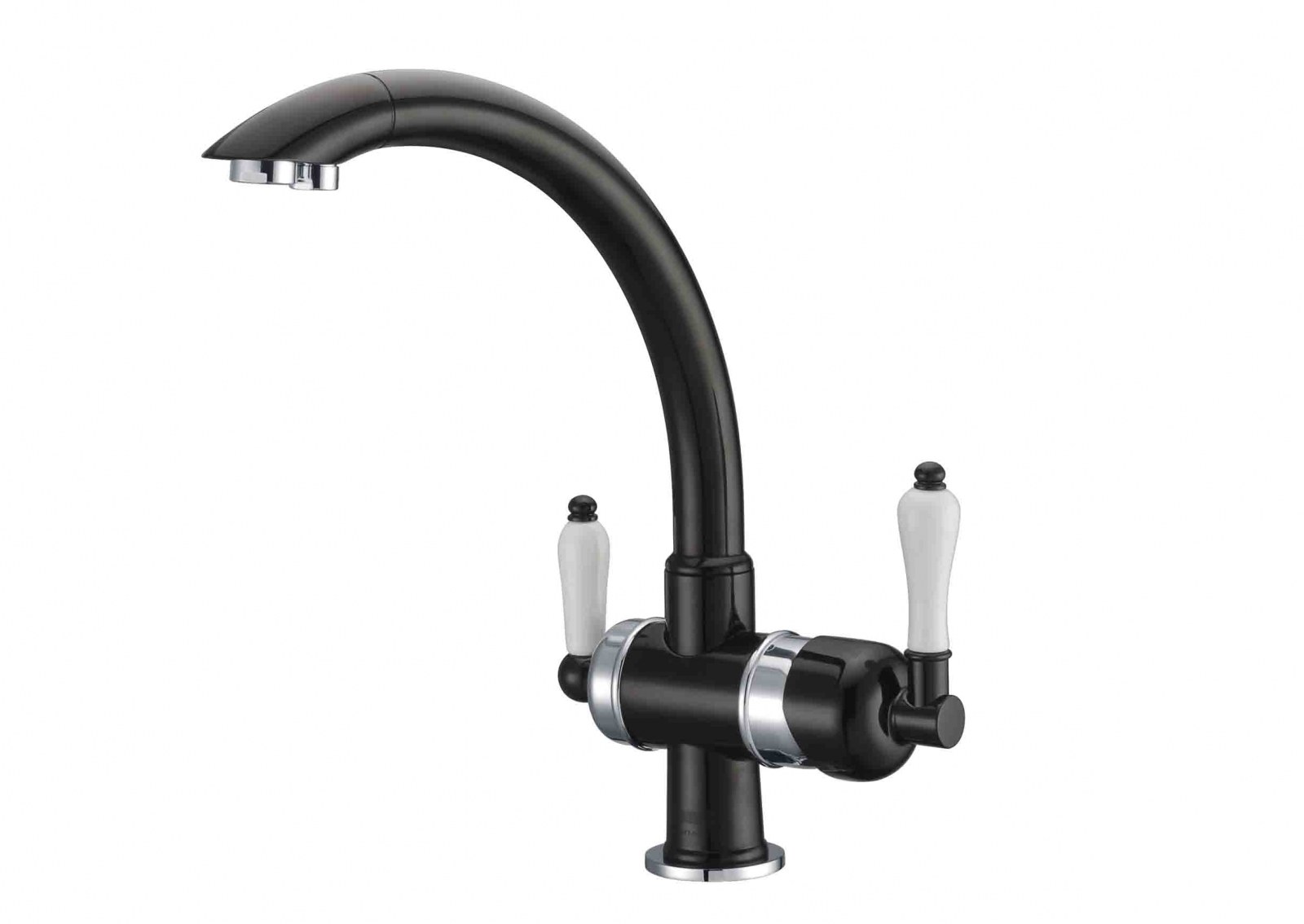 Смеситель для кухни с фильтром ZorG ZR 327 YF CHROME BLACK